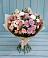 Букет цветов из: Хризантемы, Розы и Альстромерии в Гидроторфе