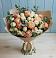 Букет цветов из: Альстромерии и Розы в Гидроторфе