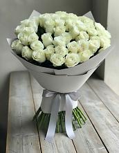 Букет 35 Белых роз #REPLACE_PRED# Гидроторфе