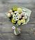 Букет цветов из: Альстромерии, Розы и Хризантемы в Гидроторфе