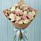 Букет цветов из: Розы в Гидроторфе