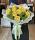 Букет цветов из: Хризантемы и Розы в Гидроторфе