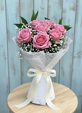 Букет цветов из:  Розы в Гидроторфе