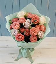 Букет цветов из:  Розы в Гидроторфе