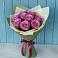 Букет Розы Фёрст Леди в Гидроторфе