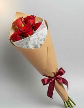 Букет цветов из:  Розы в Гидроторфе