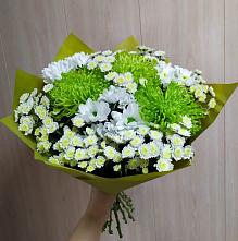 Букет цветов из:  Хризантемы #REPLACE_PRED# Гидроторфе