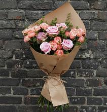 Букет цветов из:  Розы #REPLACE_PRED# Гидроторфе