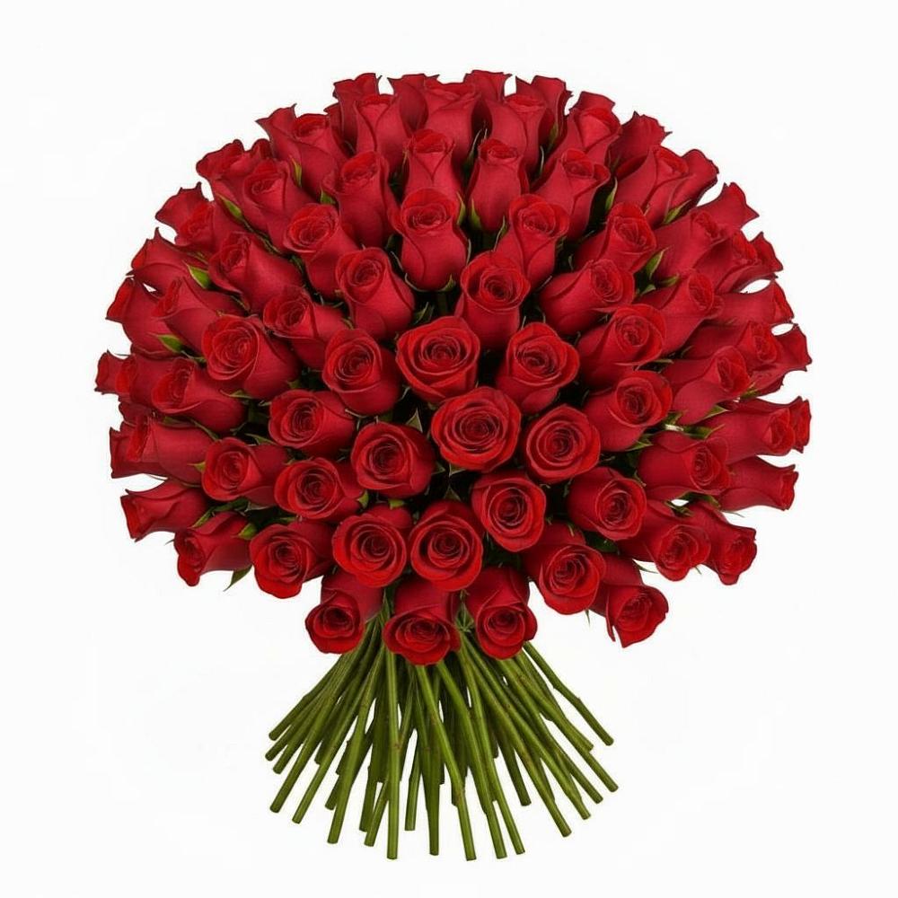 Букет Красные розы Чери Лав в Гидроторфе