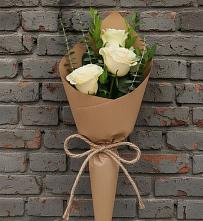 Букет цветов из:  Розы в Гидроторфе
