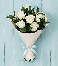 Букет цветов из:  Розы в Гидроторфе