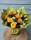 Букет цветов из: Альстромерии и Розы в Гидроторфе
