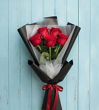 Букет цветов из:  Розы в Гидроторфе