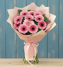 Букет цветов из:  Герберы в Гидроторфе